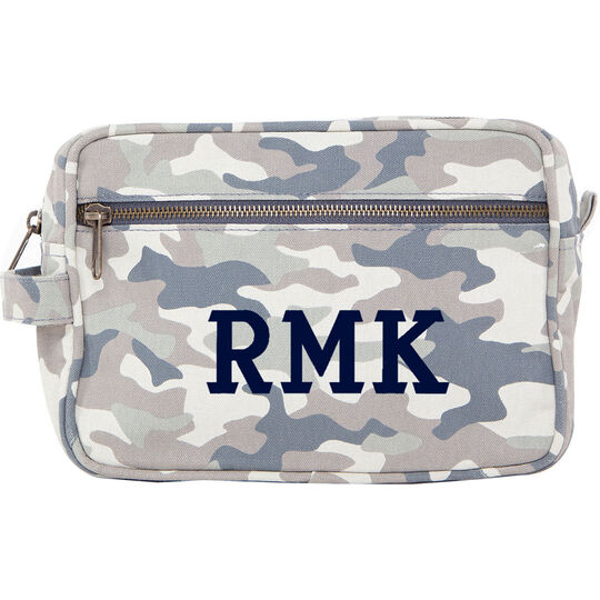 Personalized Canvas Camo Travel Bag